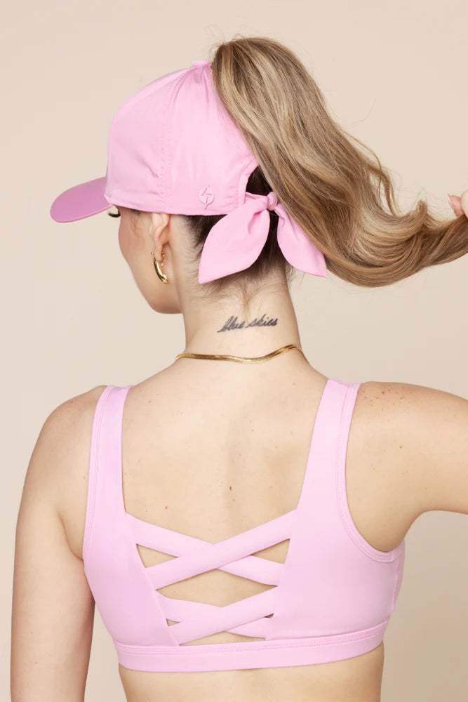 Go with the Bow High Pony Cap