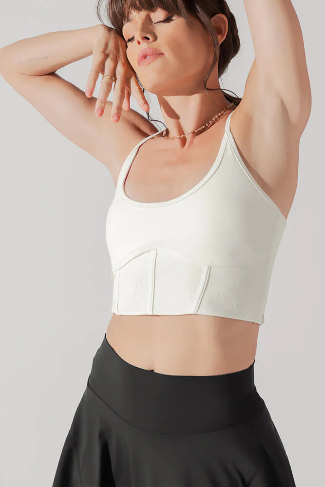 Plié Corset Crop Bralette